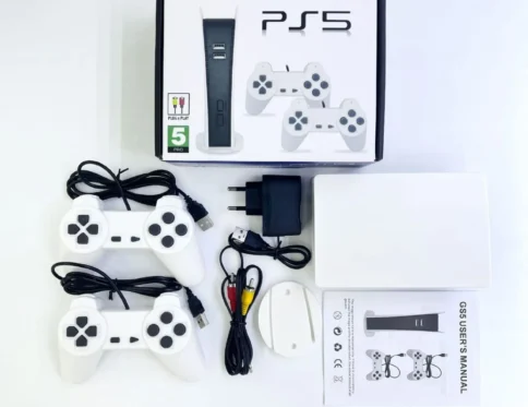 كونسول ألعاب ps5 – تصميم حديث وألعاب كلاسيكية جاهزة