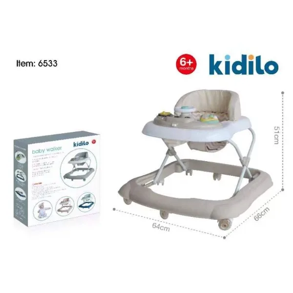 6533-3 مشاية أطفال Kidilo كيديلو كود 6533