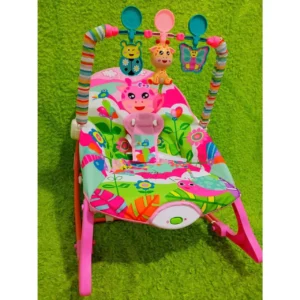 bouncertiibaby-19 باونسر 3 مستويات استخدام + مزود بزر للتحكم في الموسيقى