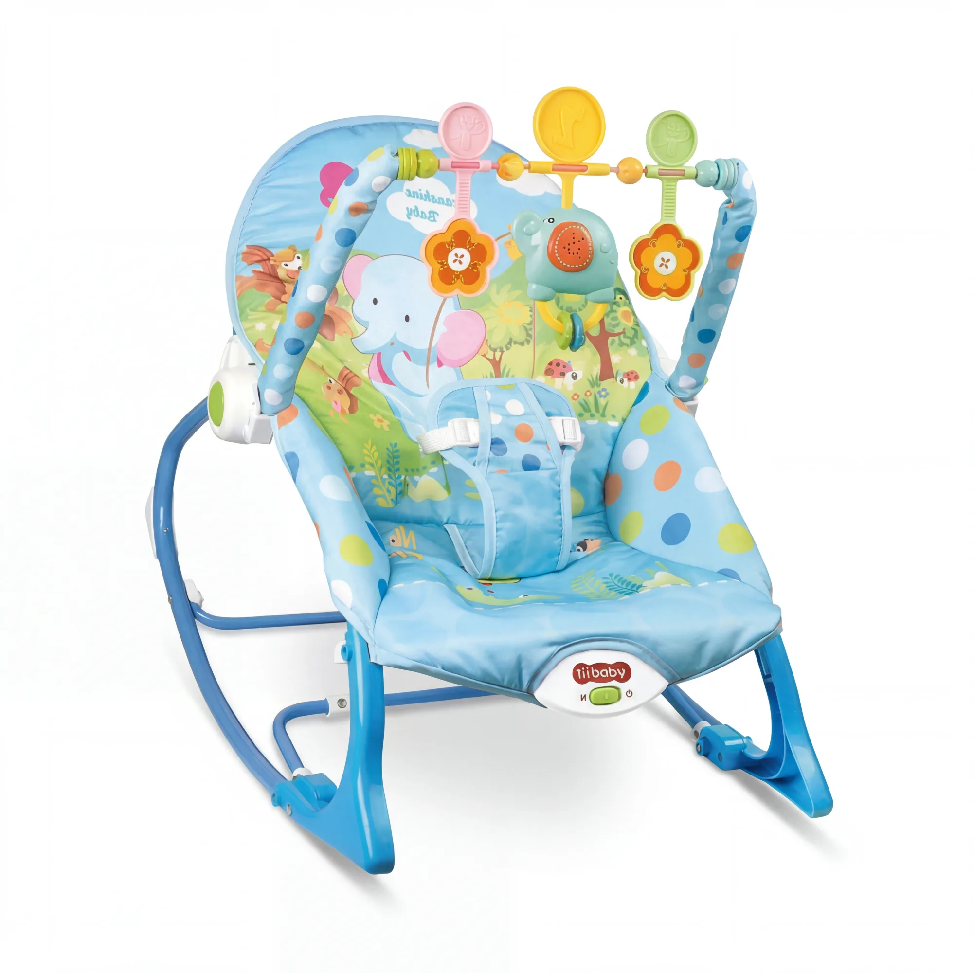 bouncertiibaby-6 باونسر 3 مستويات استخدام + مزود بزر للتحكم في الموسيقى
