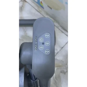 كرسي طعام Burbay《بورباي DM-140》5 مستويات ارتفاع + قابل للطي + عجلات 360 + يمكن تحويله لهزاز + تحكم في الهزاز بالكهربا + ريموت كنترول + امكانية تشغيل موسيقي بالبلوتوث