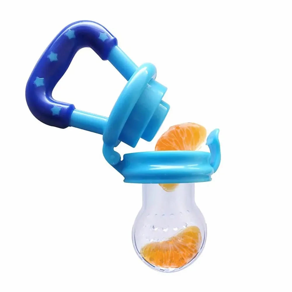 lhiaa-2 لهاية سيليكون للفواكه وتسلية عضاضة للأطفال - خالية من الـ BPA لتقديم الأكل الطازج بأمان وتهدئة آلام التسنين