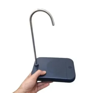 مضخة مياه كهربائية أوتوماتيك مع قاعدة للكوب - موزع مياه شحن USB لقوارير المياه الكبيرة - سهلة الاستخدام للمنزل والمكتب - OU-1-117