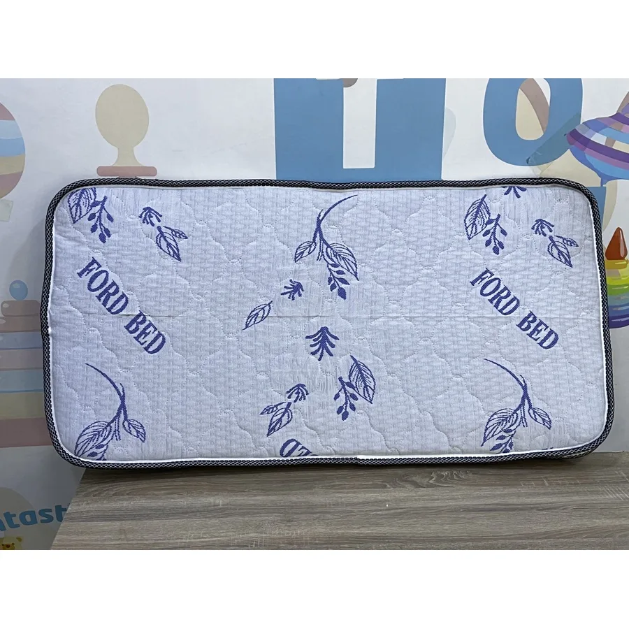 مرتبة سرير أطفال إسفنجية 120×60 سم | قطن ناعم ومضادة للحساسية | جودة يدوية لنوم هادئ - تأتي بسمك 5 سم و سمك 10 سم