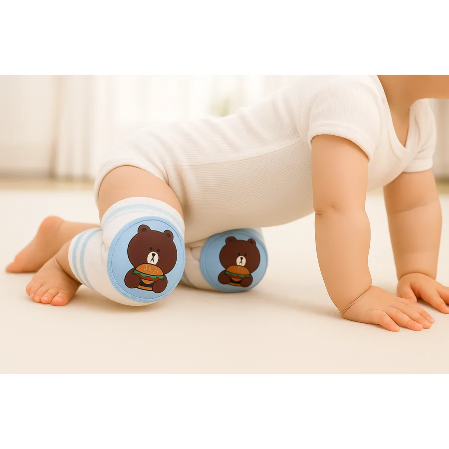 x0084-10 واقي ركبه 《X0084》جوده ومتانه عاليه + خفيف الوزن + مزود بوسادة سميكة لحماية ركبة الطفل